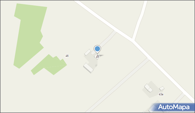 Sobiesęki, Sobiesęki, 45, mapa Sobiesęki