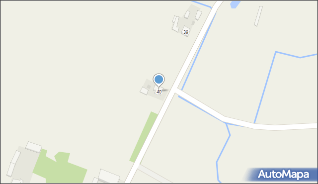 Sobiesęki Drugie, Sobiesęki Drugie, 40, mapa Sobiesęki Drugie