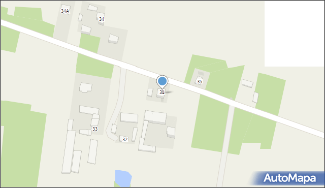 Sobiesęki Pierwsze, Sobiesęki Pierwsze, 31a, mapa Sobiesęki Pierwsze