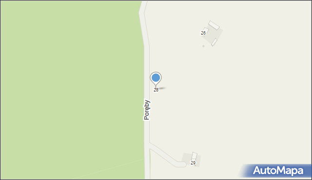 Sobiesęki Trzecie, Sobiesęki Trzecie, 28, mapa Sobiesęki Trzecie