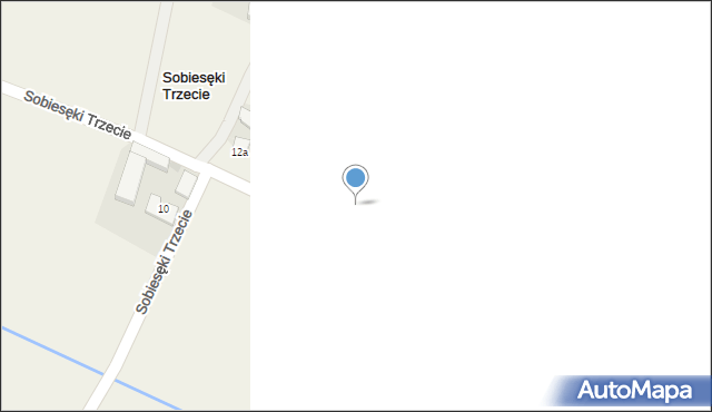 Sobiesęki Trzecie, Sobiesęki Trzecie, 9a, mapa Sobiesęki Trzecie