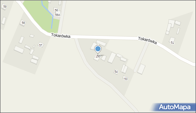 Sobieska Wola Pierwsza, Sobieska Wola Pierwsza, 150, mapa Sobieska Wola Pierwsza