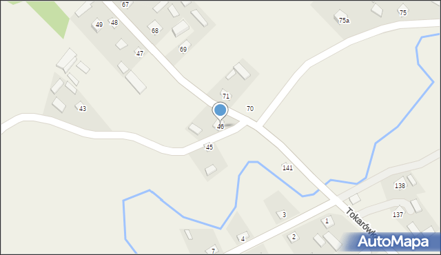 Sobieska Wola Pierwsza, Sobieska Wola Pierwsza, 46, mapa Sobieska Wola Pierwsza