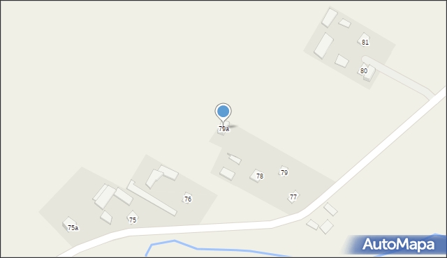 Sobieska Wola Pierwsza, Sobieska Wola Pierwsza, 79a, mapa Sobieska Wola Pierwsza