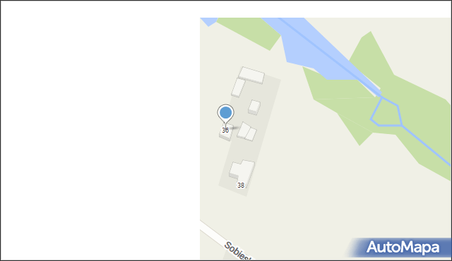 Sobieski, Sobieski, 36, mapa Sobieski