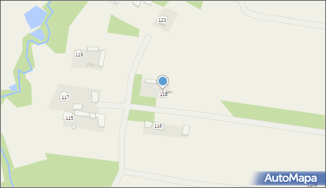 Sobieszczany, Sobieszczany, 118, mapa Sobieszczany