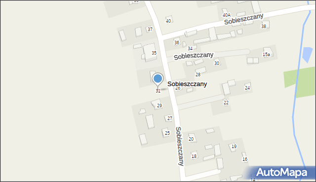 Sobieszczany, Sobieszczany, 31, mapa Sobieszczany