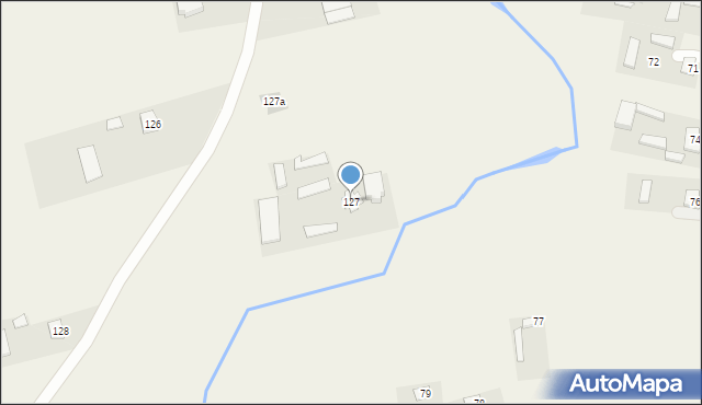 Sobieszczany-Kolonia, Sobieszczany-Kolonia, 127, mapa Sobieszczany-Kolonia