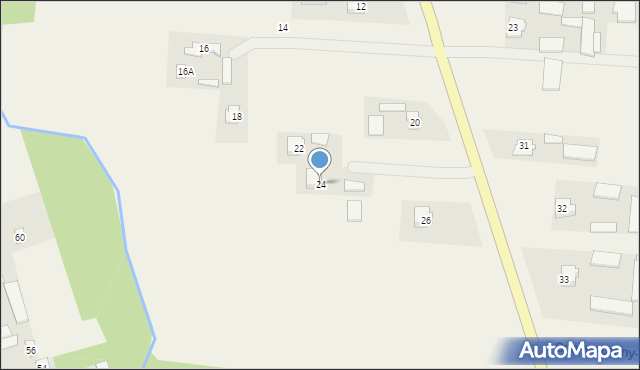 Sobieszczany-Kolonia, Sobieszczany-Kolonia, 24, mapa Sobieszczany-Kolonia