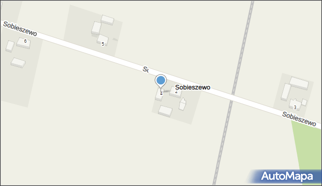 Sobieszewo, Sobieszewo, 4, mapa Sobieszewo