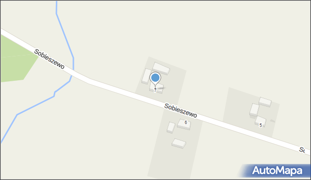 Sobieszewo, Sobieszewo, 7, mapa Sobieszewo