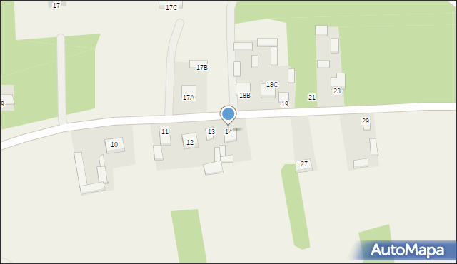 Sobieszyn, Sobieszyn, 14, mapa Sobieszyn