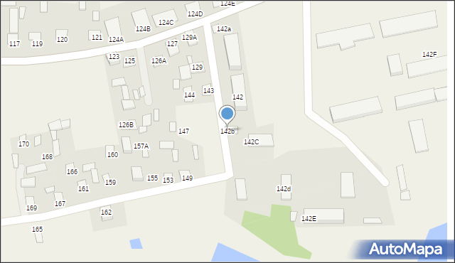 Sobieszyn, Sobieszyn, 142b, mapa Sobieszyn