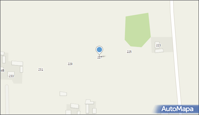 Sobieszyn, Sobieszyn, 227, mapa Sobieszyn