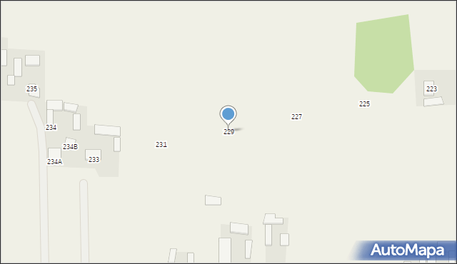 Sobieszyn, Sobieszyn, 229, mapa Sobieszyn