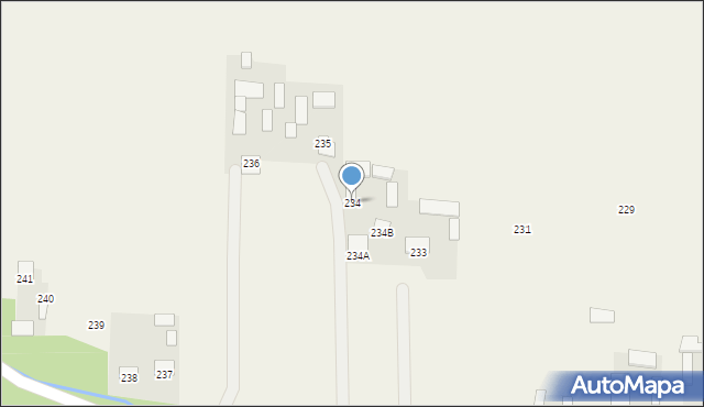 Sobieszyn, Sobieszyn, 234, mapa Sobieszyn