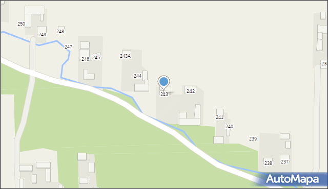 Sobieszyn, Sobieszyn, 243, mapa Sobieszyn