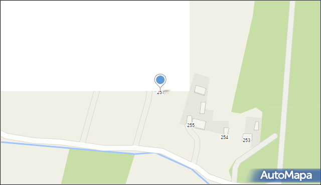 Sobieszyn, Sobieszyn, 257, mapa Sobieszyn