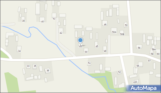 Sobieszyn, Sobieszyn, 43, mapa Sobieszyn