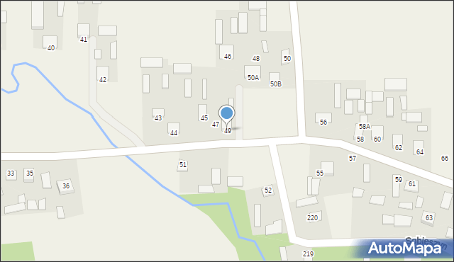 Sobieszyn, Sobieszyn, 49, mapa Sobieszyn