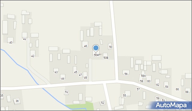 Sobieszyn, Sobieszyn, 50A, mapa Sobieszyn