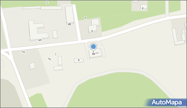 Sobieszyn, Sobieszyn, 8a, mapa Sobieszyn