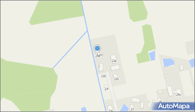 Sobików, Sobików, 23e, mapa Sobików