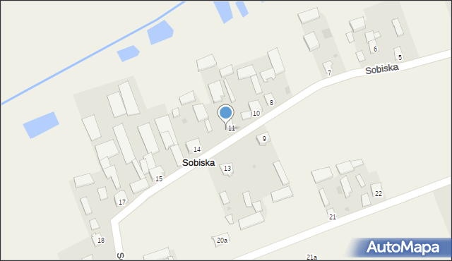 Sobiska, Sobiska, 12, mapa Sobiska