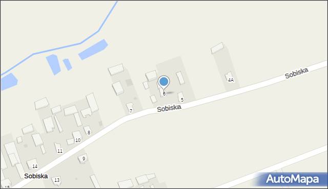 Sobiska, Sobiska, 6, mapa Sobiska