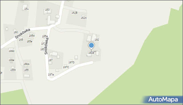 Soblówka, Soblówka, 192a, mapa Soblówka