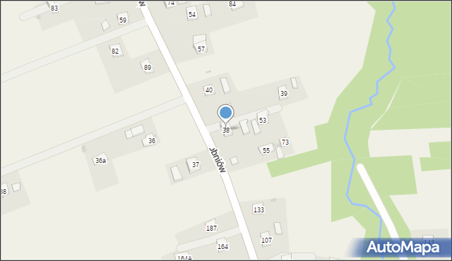 Sobniów, Sobniów, 38, mapa Sobniów