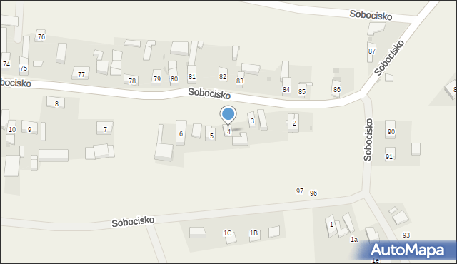 Sobocisko, Sobocisko, 4, mapa Sobocisko