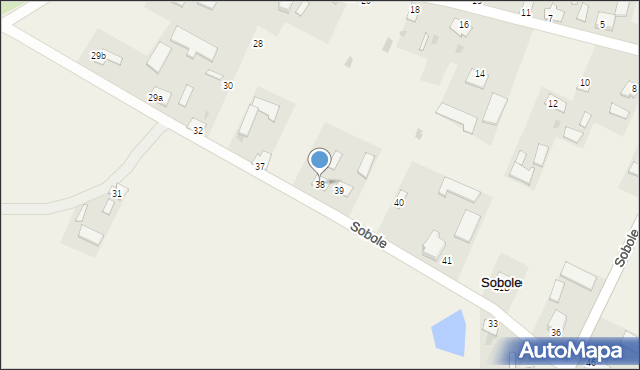 Sobole, Sobole, 38, mapa Sobole