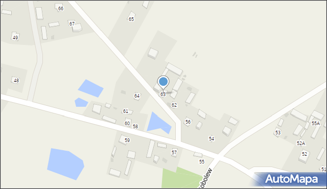 Sobolew, Sobolew, 63, mapa Sobolew