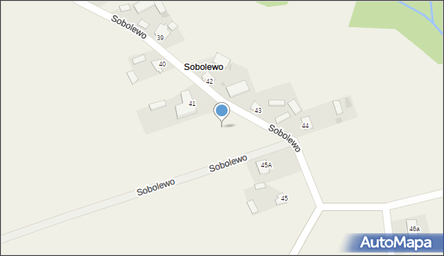 Sobolewo, Sobolewo, 41a, mapa Sobolewo