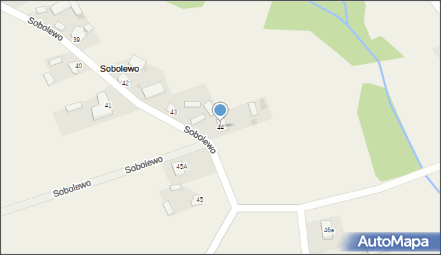 Sobolewo, Sobolewo, 44, mapa Sobolewo