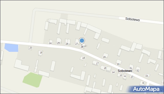 Sobolewo, Sobolewo, 28, mapa Sobolewo