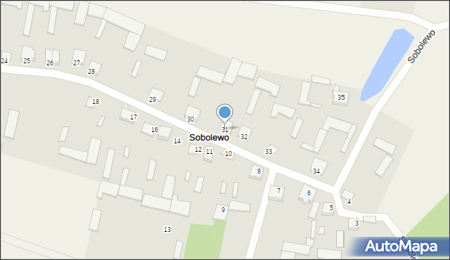 Sobolewo, Sobolewo, 31, mapa Sobolewo