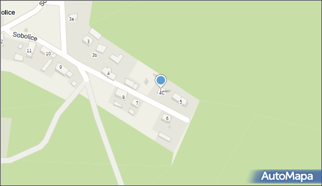 Sobolice, Sobolice, 4C, mapa Sobolice