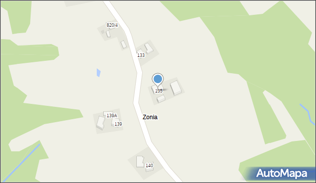 Sobolów, Sobolów, 135, mapa Sobolów