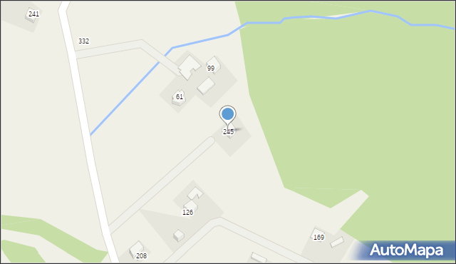 Sobolów, Sobolów, 245, mapa Sobolów