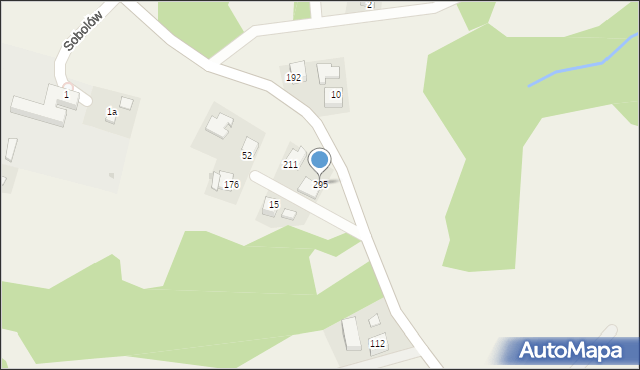 Sobolów, Sobolów, 295, mapa Sobolów