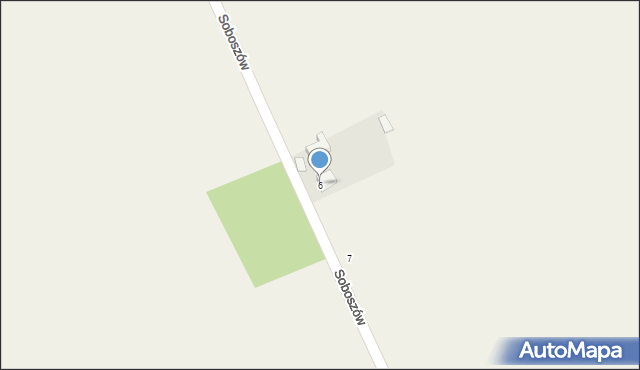 Soboszów, Soboszów, 6, mapa Soboszów