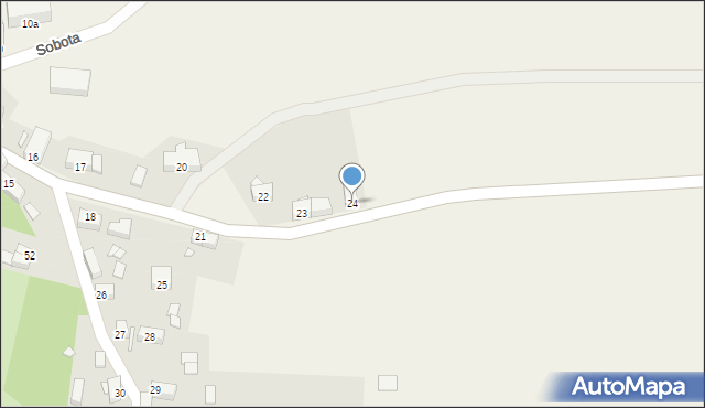 Sobota, Sobota, 24, mapa Sobota