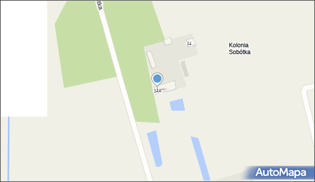 Sobótka, Sobótka, 34A, mapa Sobótka