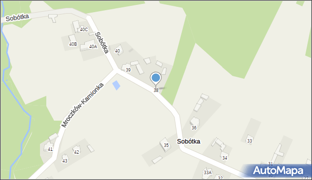 Sobótka, Sobótka, 38, mapa Sobótka