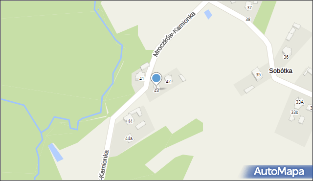 Sobótka, Sobótka, 43, mapa Sobótka