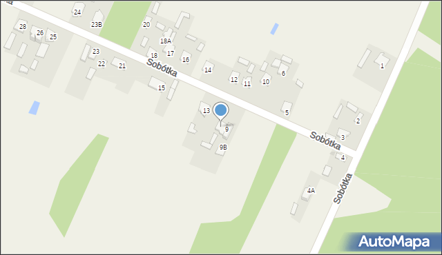 Sobótka, Sobótka, 9A, mapa Sobótka