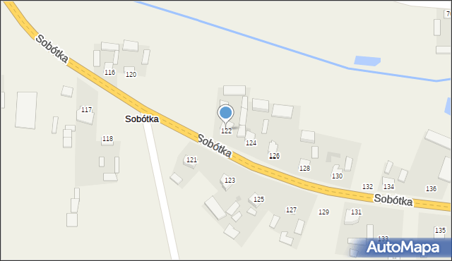 Sobótka, Sobótka, 122, mapa Sobótka