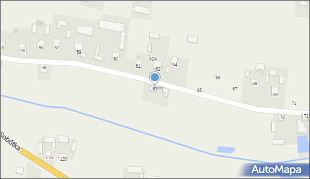 Sobótka, Sobótka, 63, mapa Sobótka